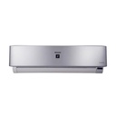 Sharp split air conditioner, 3 HP, cold, digital inverter, plasma cluster, silver, AH-XP24UHE