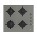 Beko Built-in Gas Hob, 4 Burners, 60 cm, BOCD T 6010 EGE - Grey