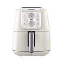 TORNADO Air Fryer 1550 Watt 4 Liter Manual Control Creamy x Silver THF-1554M-XL-CS