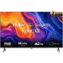 شاشة سمارت هايير ، مقاس 43 بوصة ، ليد ، دقة FHD ، ببريسفر داخلي - EGYH43K75FFX 