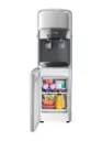Coldair 2-Tap Water Dispenser with Refrigerator, Type AF, Silver